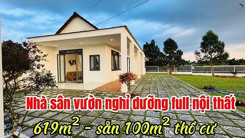 Nghỉ dưỡng Bảo Lộc | nhà nghỉ dưỡng full nội thất với sân vườn xanh mát