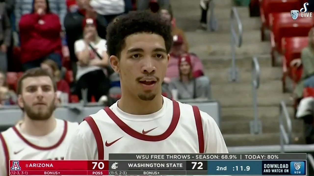 Final Minutes of Washington State's UPSET WIN Over No. 8 Arizona ...