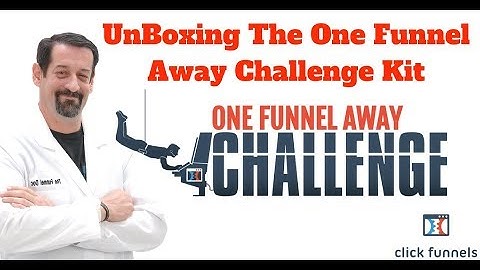 One Funnel Away Challenge UnBoxing