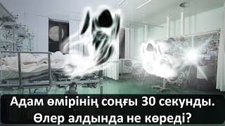 Адам өмірінің соңғы 30 секунды. Өлер алдында не көреді?