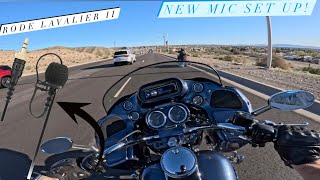 MY FIRST HARLEY DAVIDSON! + New Mic Set Up Test (RODE Lavalier II)
