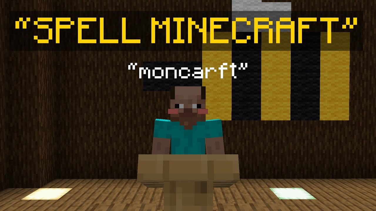 I hosted the WORST Minecraft Spelling Bee...
