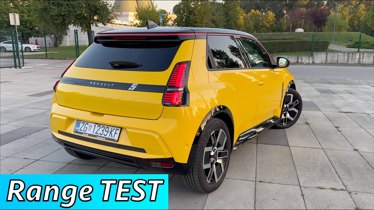 Renault 5 E-Tech 150 HP 52 kWh 🔋 (How far can you drive on highway?)