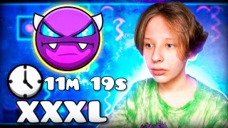 Прохожу САМЫЙ ДЛИННЫЙ Easy Demon в Geometry Dash