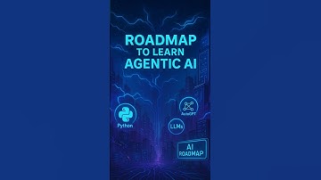 Roadmap to Learn Agentic AI in 20 Seconds 🧠🤖