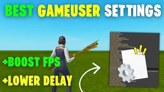 NEW Fortnite Chapter 7 GameUserSettings 🔧 360 FPS   Less Delay