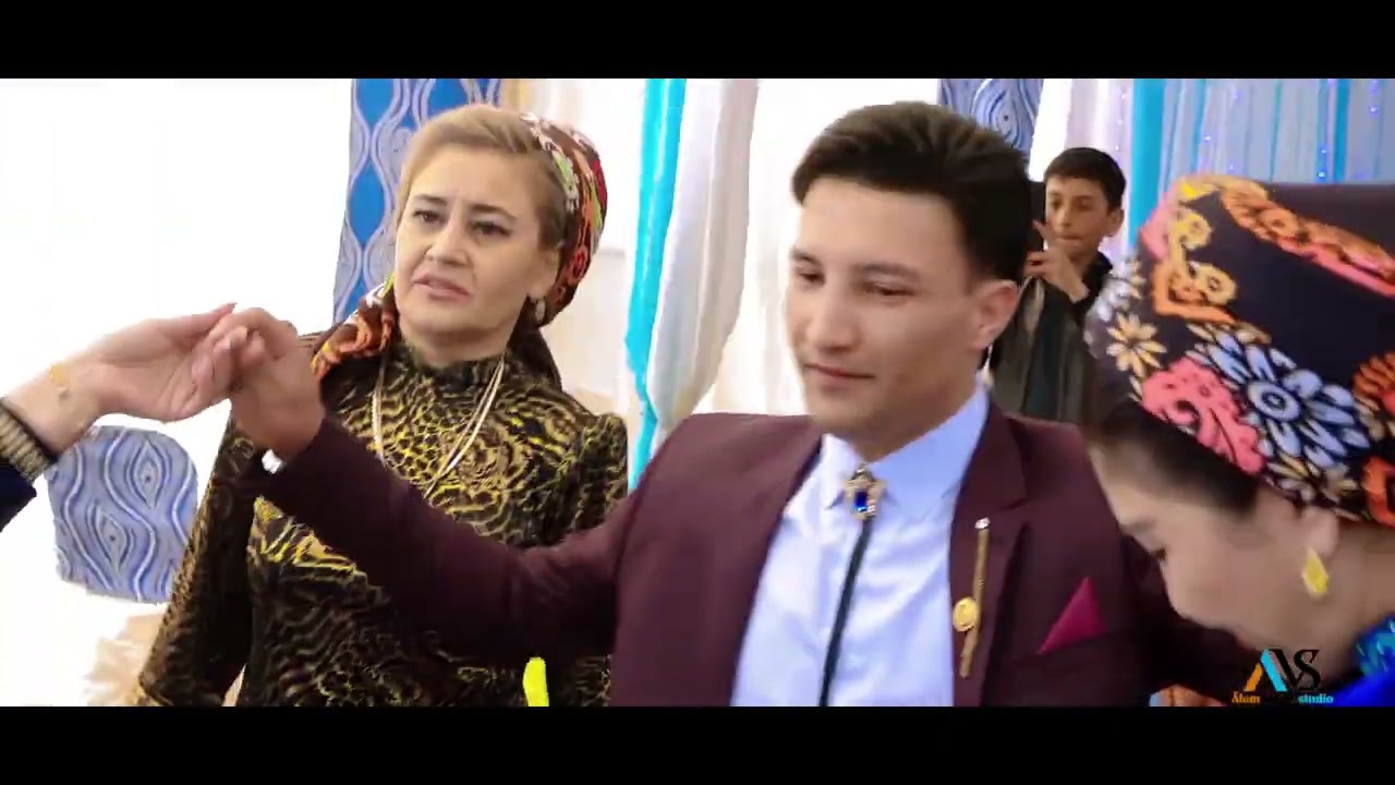 Eziz Beggeldiyew_Atdan kenary (Sageldi+Sahragul bagtly bolun)Turkmen toyy