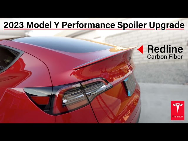 Tesla Model Y - Performance Spoiler Upgrade 