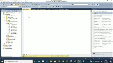 Membuat primary key , foreign key dan relasi table pada SQL server 2014