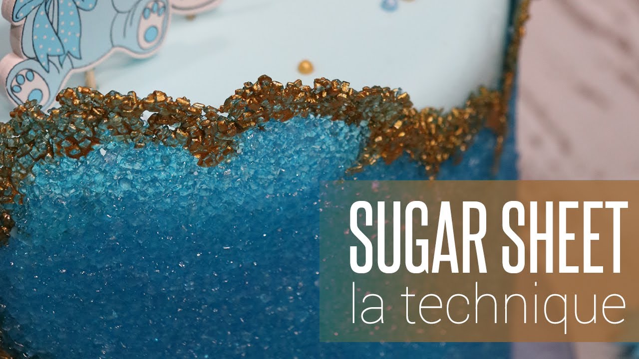 Paillettes alimentaires sucre irisées bleues 300 g