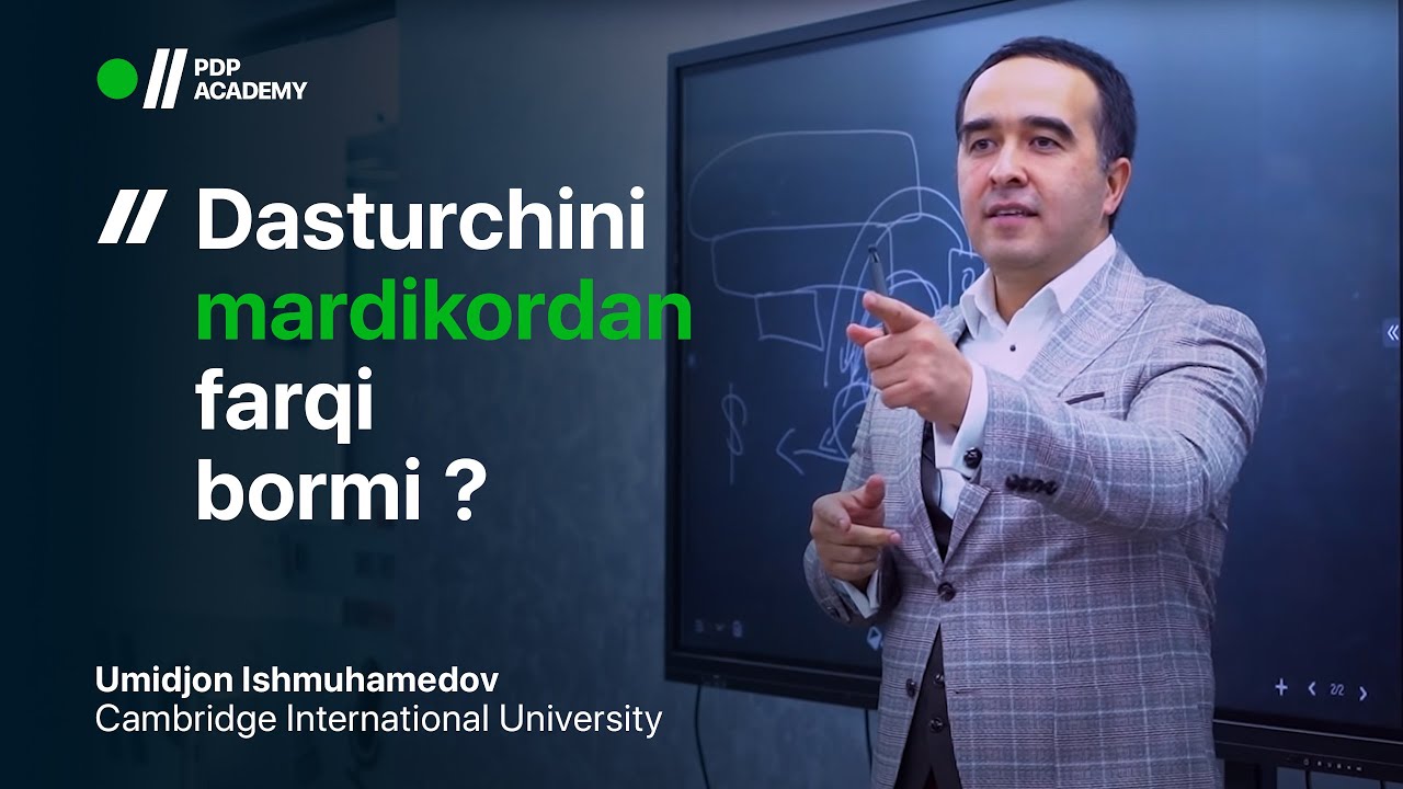 Umidjon Dasturchini Mardikordan farqi bormi? | Umidjon Ishmuhammedov - YouTube