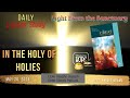 In the Holy of Holies | Daily Sabbath School Lesson 8| Quarter 2 2024