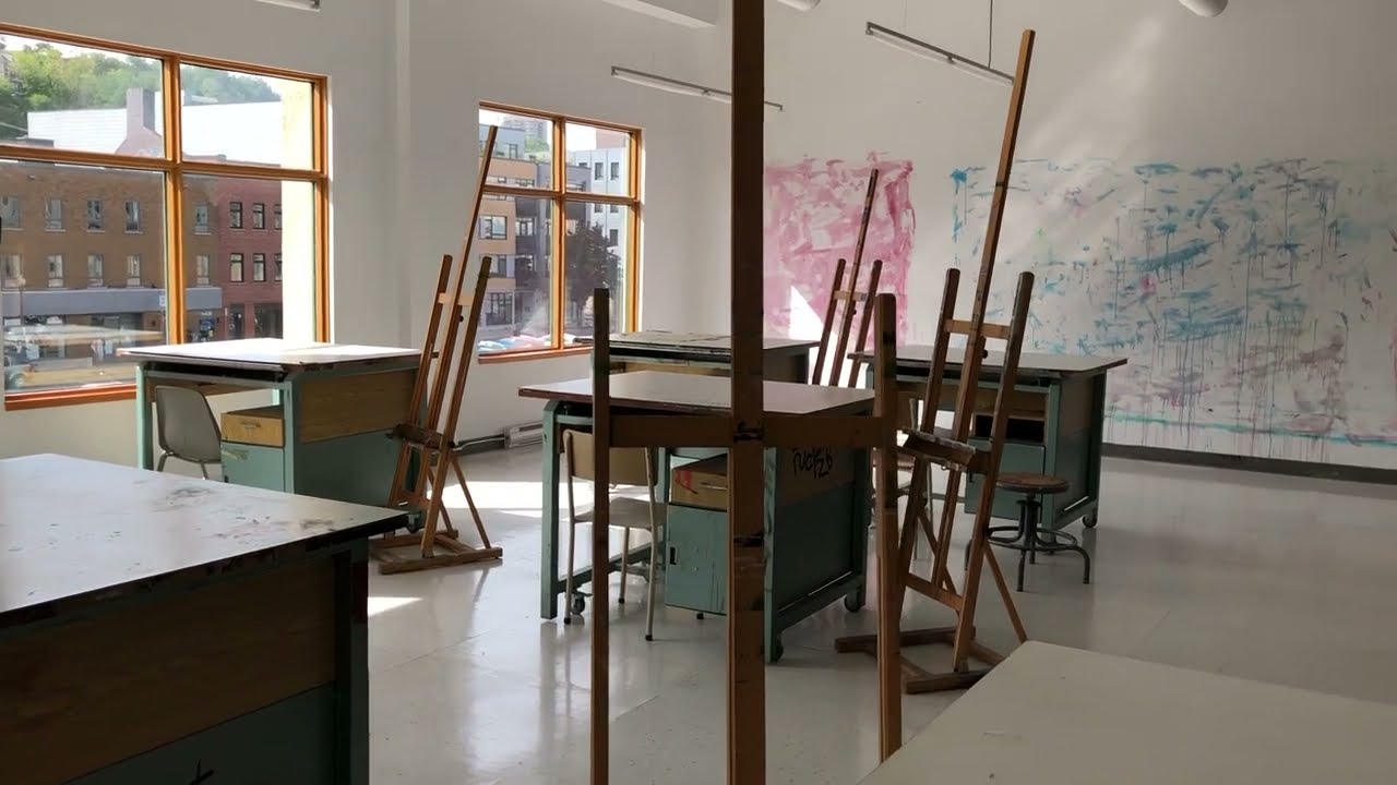 La Fabrique - Visite de l'École d'art et de l'École de design - YouTube