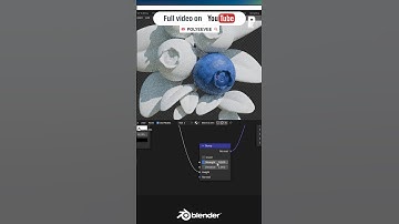 How to Model Blueberry on Branch in Blender #blender #tutorial #polyeevee