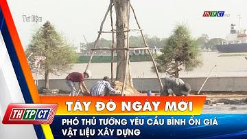 Phó Thủ tướng yêu cầu bình ổn giá vật liệu xây dựng | Cần Thơ TV