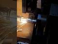 advanced way to cut iron pipes automatically using a CNC machine #shorts