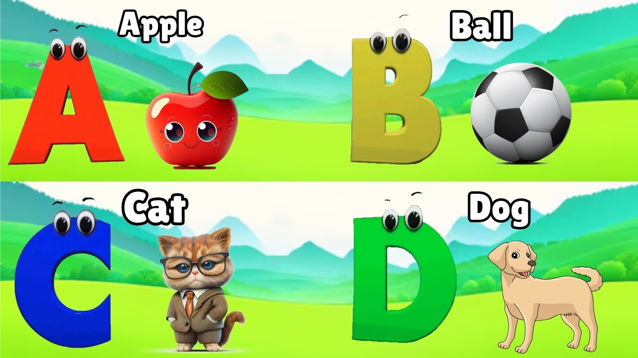 ABC Song for Toddlers | Phonics for Kids | Learn ABC for Kids | English ...