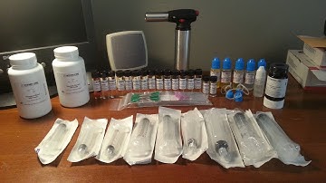 DIY E Liquid Step-by-step demonstration and calculation