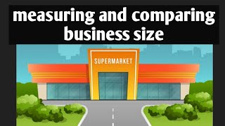 IGCSE Business Studies - Measuring and Comparing Business Size