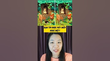 Bạn tìm được bao nhiêu điểm khác biệt?#dovui #shorts #nguyenphamphuongthao