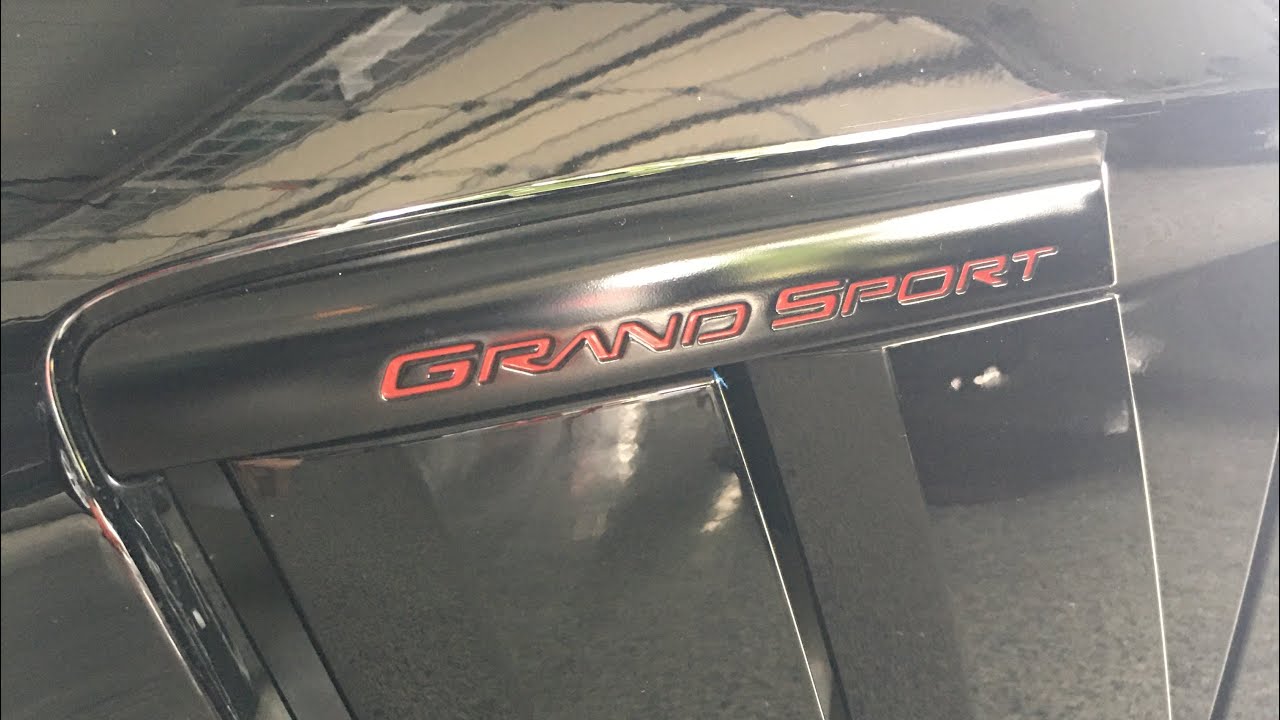 C6 Corvette Grand Sport Fender Badge Replacment YouTube