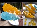 Rock Candy - Large And Regular Crystals! (Sugar Crystals) - Tutorial DIY