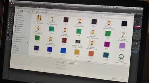 How to create a monogram projection