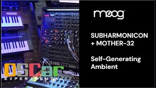 Subharmonic Polyrhythms - Moog Subharmonicon + Mother-32 Self-Generating Ambient