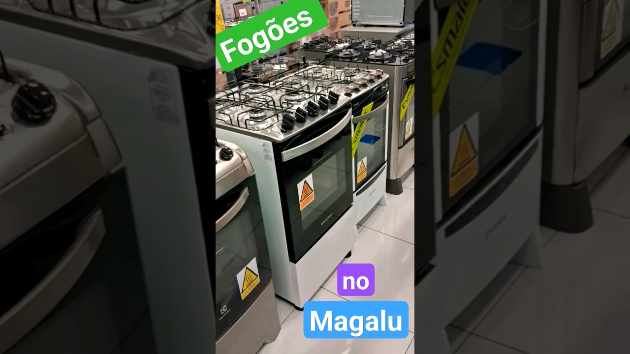 PROMOÇÃO de FOGÃO #promo #casa #dicas #magalu #shopee #ofertas #compras #fogao #brastemp #achados