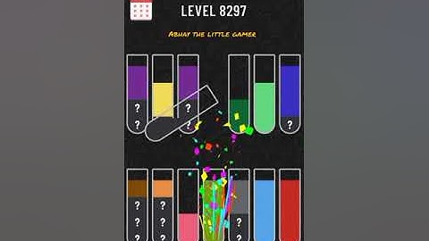 Water sort puzzle level 8297