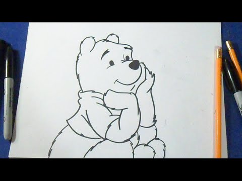 Cómo dibujar a Winnie Pooh #2 - YouTube
