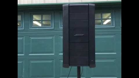 Electro Voice EKX 12P Compared to Bose F1 Model 812 Sound Test | Disc Jockey News