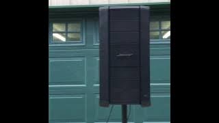 Electro Voice EKX 12P Compared to Bose F1 Model 812 Sound Test | Disc Jockey News