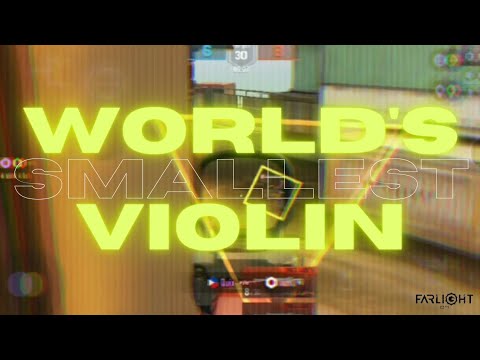 WORLD'S SMALLEST VIOLIN - YouTube