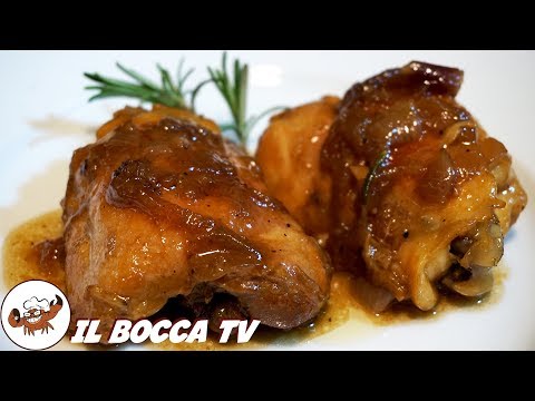 Video: Pollo Al Miele