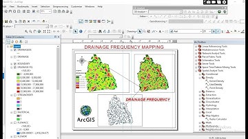 Drainage Frequency Mapping & Analysis in ArcGIS | Step-by-Step Guide