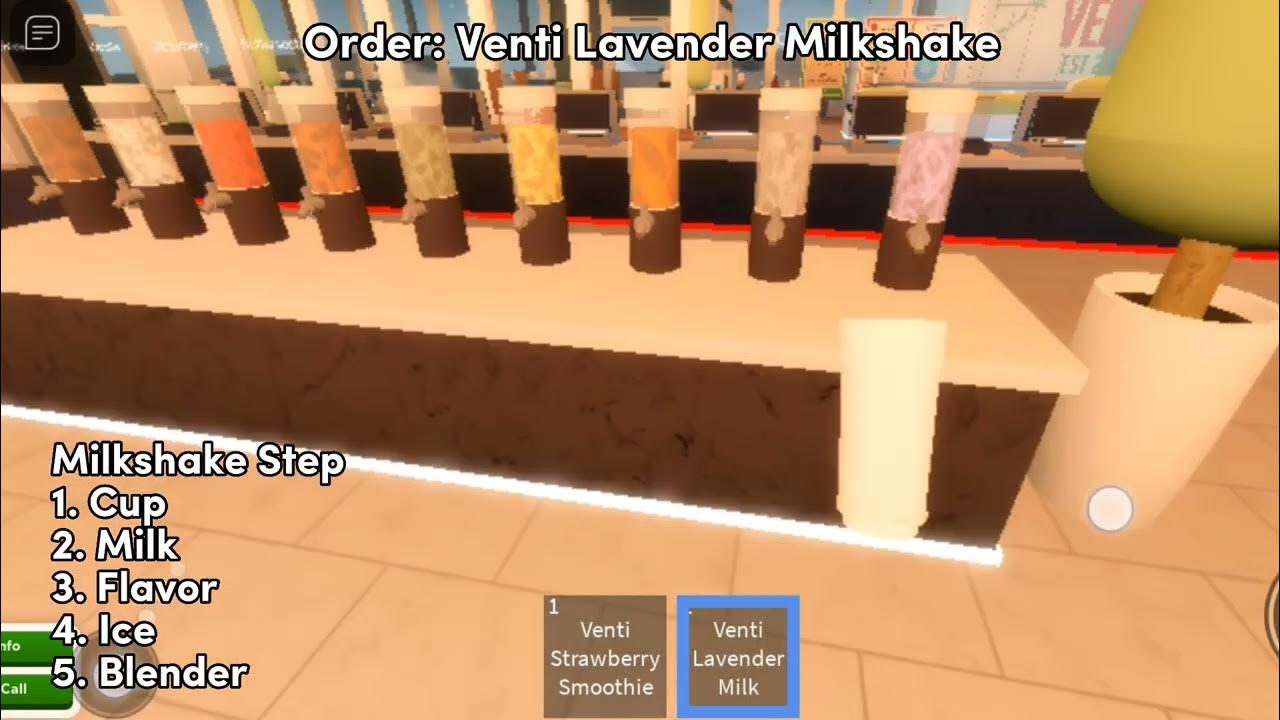 how to make drinks in venti cafe ♥️ YouTube