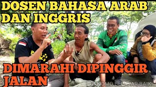 PEMULUNG YANG PANDAI BAHASA ARAB DAN BAHASA INGGRIS.BIKI. TERTAWA BANYAK ORANG YANG BERHENTI