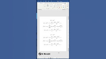 خاصية رائعة تسهل عليك كتابة المعادلات الرياضية في برنامج وورد