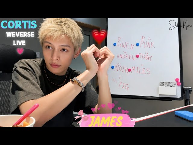 ✨(ALL SUB) CORTIS JAMES WEVERSE LIVE 🦅😘💙❤️(07.12.26)dinner