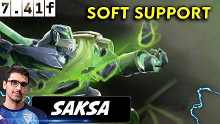 Saksa Earth Spirit Soft Support - Dota 2 Patch 7.41f pro Player Full Gameplay screenshot 1