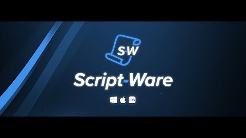How to use script ware for mac 2022 (step by step)