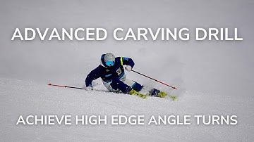 Hand Drag Drill For High Edge Angle Carving