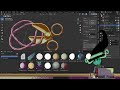(EN/TAG) Making logos and an overly complicated chair in Blender (Twitch Archive)