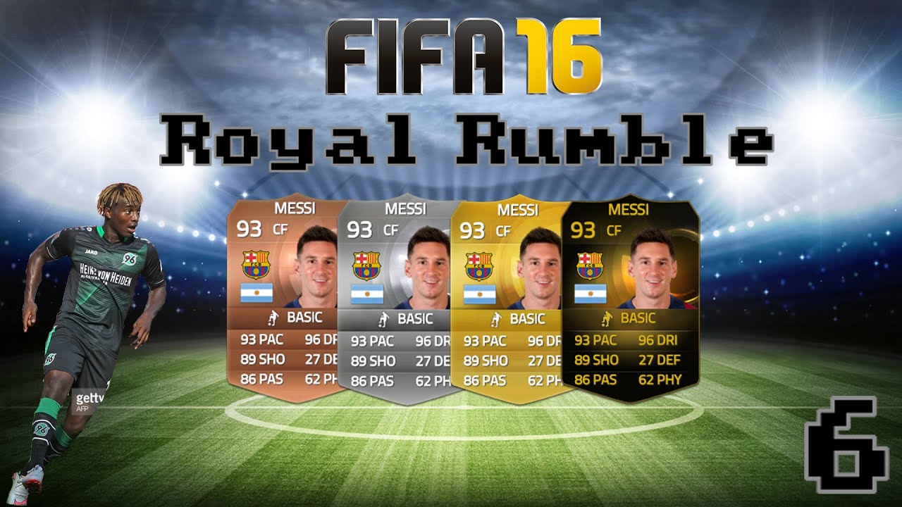 Fifa 16 - Royal Rumble #6 Ultimate Team