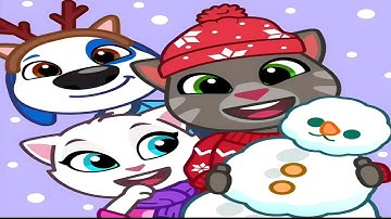 My Talking Tom & Friends World Christmas update Gameplay Android ios 