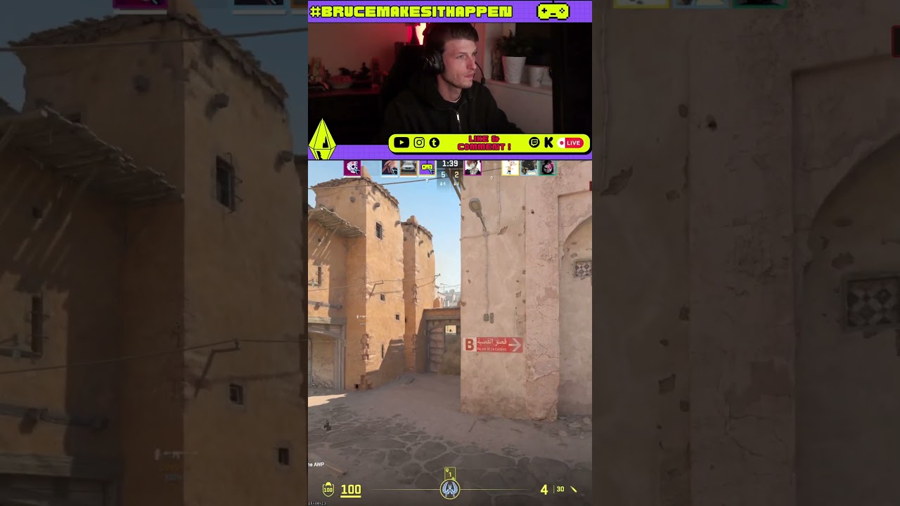 Epic Sniper Shot on Dust 2! 🎯🔥 Insane CS2 Highlight You Can’t Miss !  