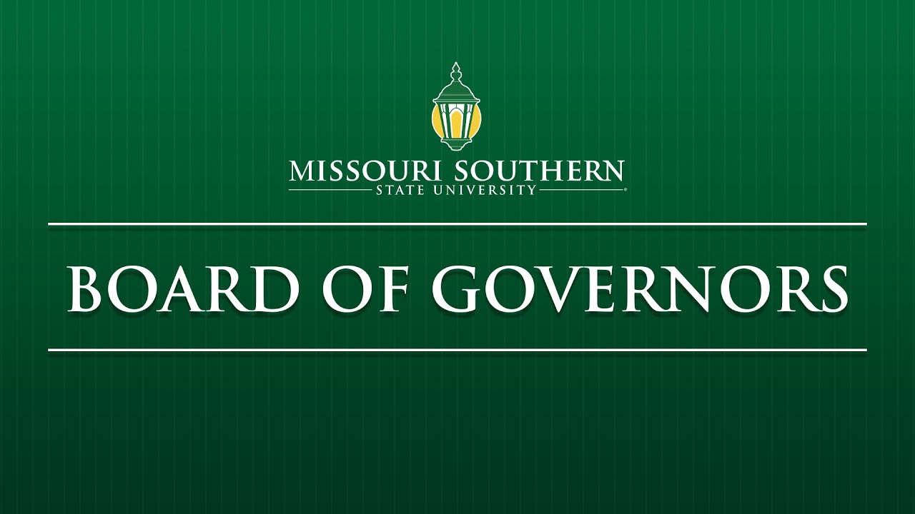 Board of Governors - Jan. 9, 2026