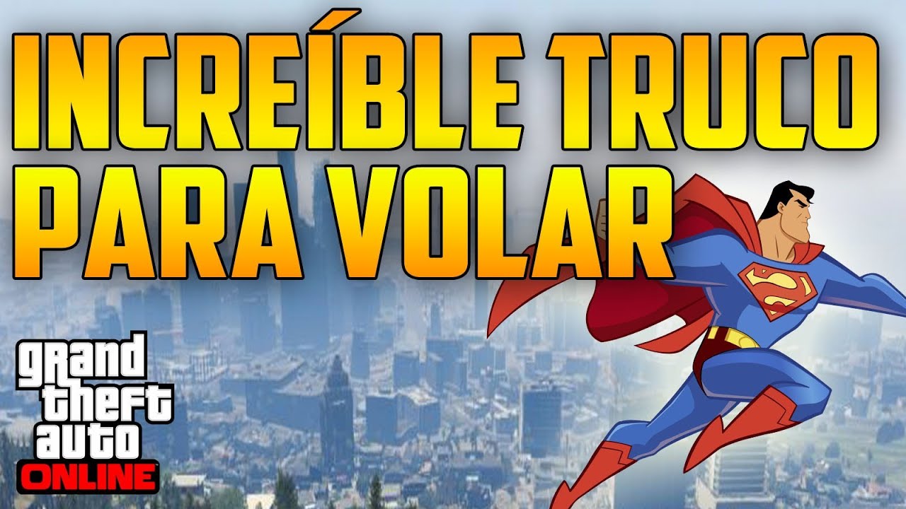 INCREÍBLE!! Truco para VOLAR MUY ALTO con tu personaje GTA 5 Online 1