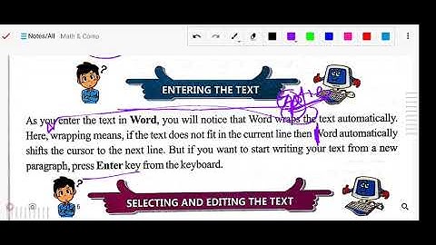 Computer Class 4 Ch3 (Microsoft Word 2016- Overview) Part1